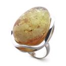 Raw Amber Ring