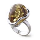 Raw Amber Ring