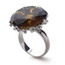 Eastern Essence Ring (Brown Obsidian)