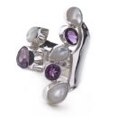 Eastern Essence Ring (MOP/Amethyst)