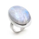 One of a Kind Rainbow Moonstone Ring