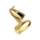Kissimi Twist Earrings (14ct Gold Plate)