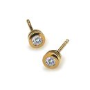 Miss E Earrings (14ct Gold Plate)