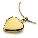 Forget-Me-Not Locket (14ct Gold Plate)